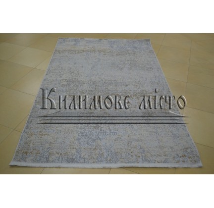 Synthetic carpet La cassa 6520A grey-cream - высокое качество по лучшей цене в Украине.